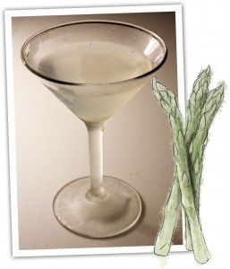 Asparagus and Martini