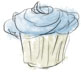 Recipe illustration for cupcake recipe