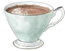 Hot Chocolate for New Year's Eve
