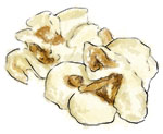 Popcorn Illustration for truffle popcorn recipe Popcorn Illustration for truffle popcorn recipe