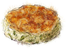 Colcannon Cake illustration for St Patrick's day recipe to go with Guinness Colcannon Cake illustration for St Patrick's day recipe to go with Guinness