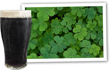 Guinness And Colcannon Cake illustration for St Patrick's Day recipes