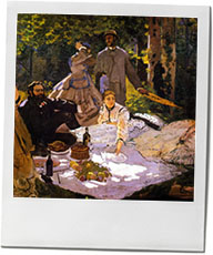 Monet painting for the most decadent picnic recipes 