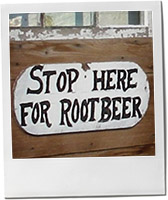 Root Beer in Amish Country for rosemary vodka recipe post