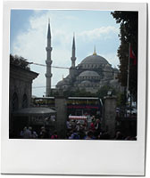 The Blue Mosque photo for Imam Bayaldi aubergine recipe