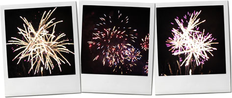 line of firework photos for guy fawkes recipe post