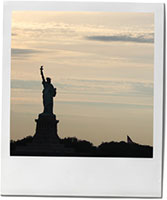 Statue Of Liberty photo for remembrance rosemary apple cake