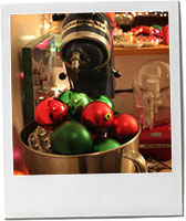 Christmas Baubles and KitchenAid