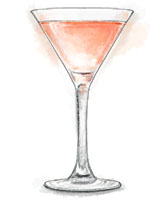 Gloom raiser cocktail illustration