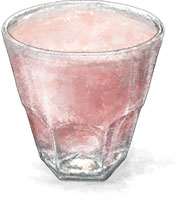 Strawberry Milkshake cocktail for Valentines recipe