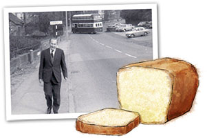 Grandpa and madeira cake