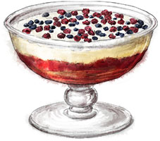 Trifle for jubilee