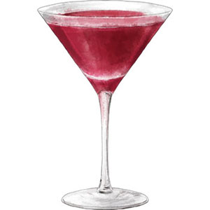 French Martini Cocktail