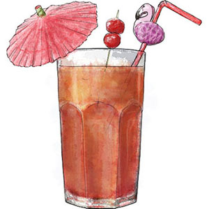 Singapore Sling Cocktail