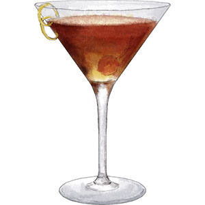 Manhattan cocktail