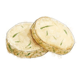 Rosemary Parmesan  Disks