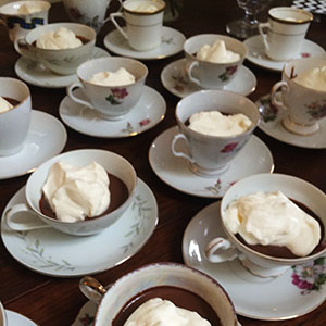 chocolate mouse teacups